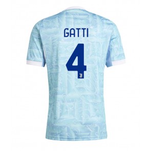Juventus Federico Gatti #4 Udebanetrøje 2025-26 Kortærmet
